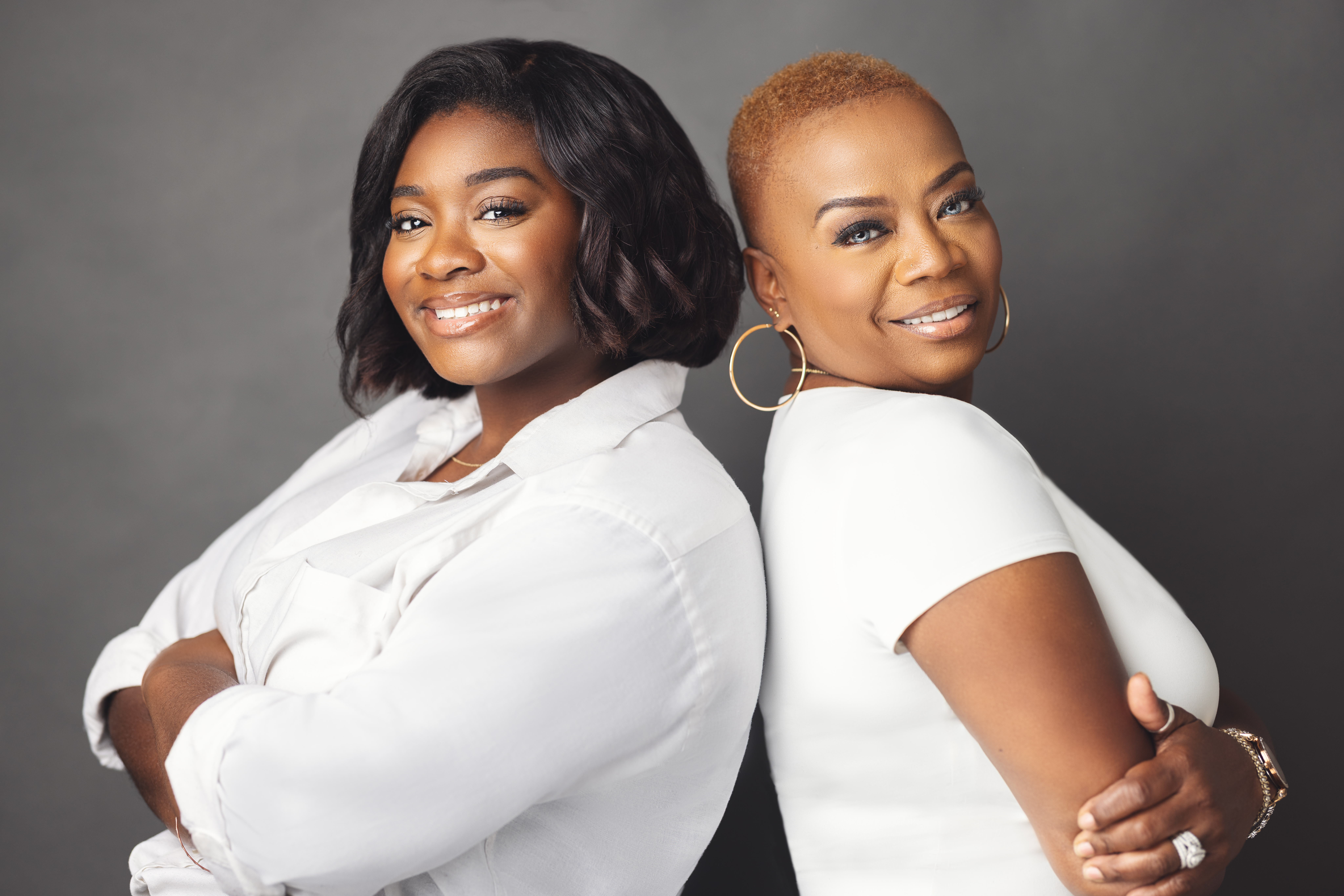 Gerrelyne Burnette and Kendra Alfred, leaders of D.I.A.R.